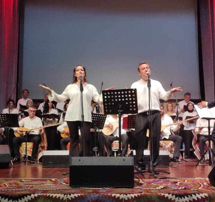 Birlikte düet yaptılar 1